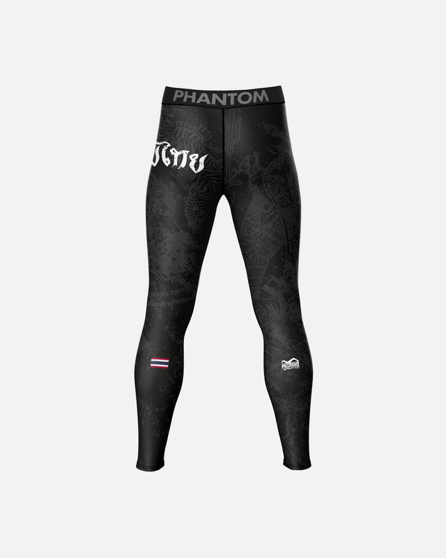 Phantom Athletics Compression Shorts Muay Thai – Black/Grey