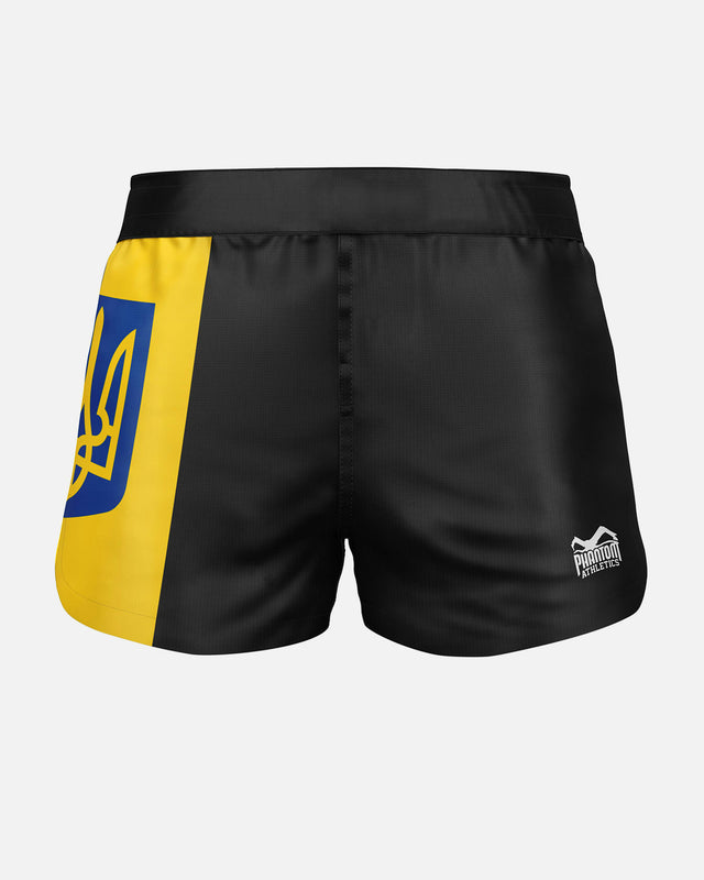 Phantom Athletics MMA Shorts Fusion-R Team Ukraine – Blue/Yellow