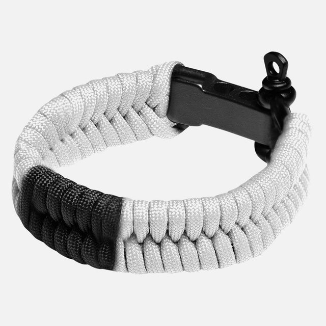 Hayabusa Paracord Jiu Jitsu Armband - White
