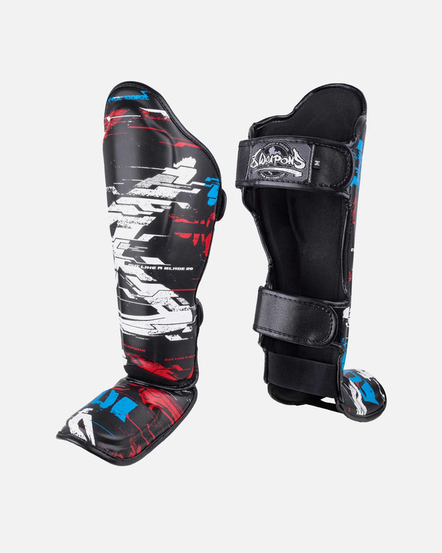 8 WEAPONS Shin Guards Cut Like a Blade 2.0 – Black