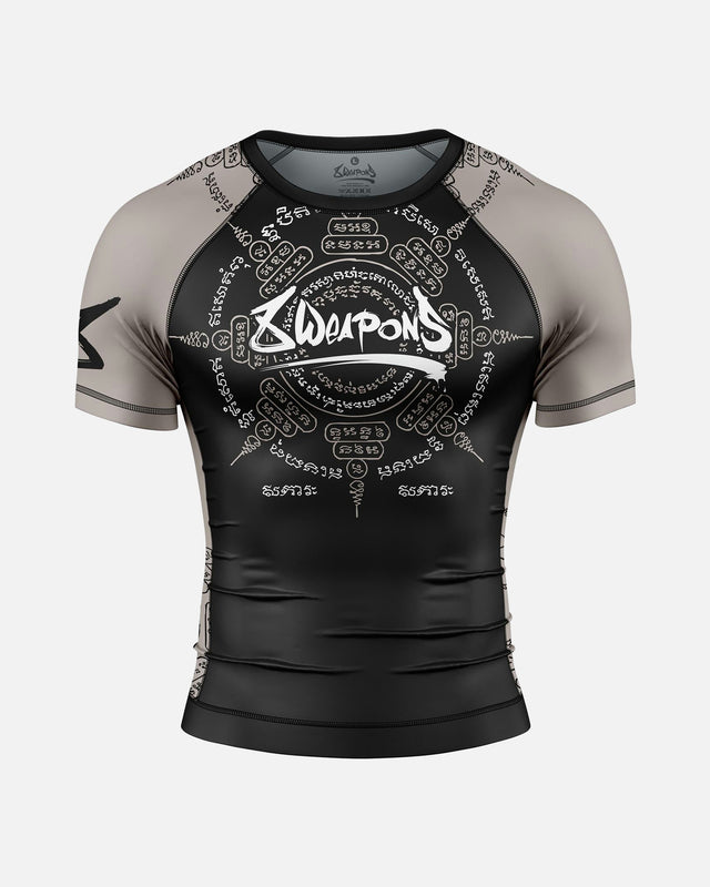 8 WEAPONS Rashguard 8 Ways Yant 2.0 – Black/Sand