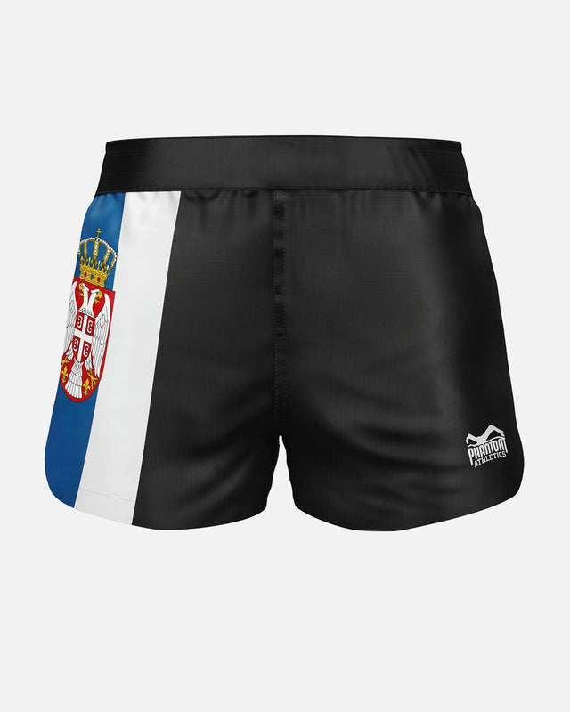 Phantom Athletics MMA Shorts Fusion-R Team Serbia – Black