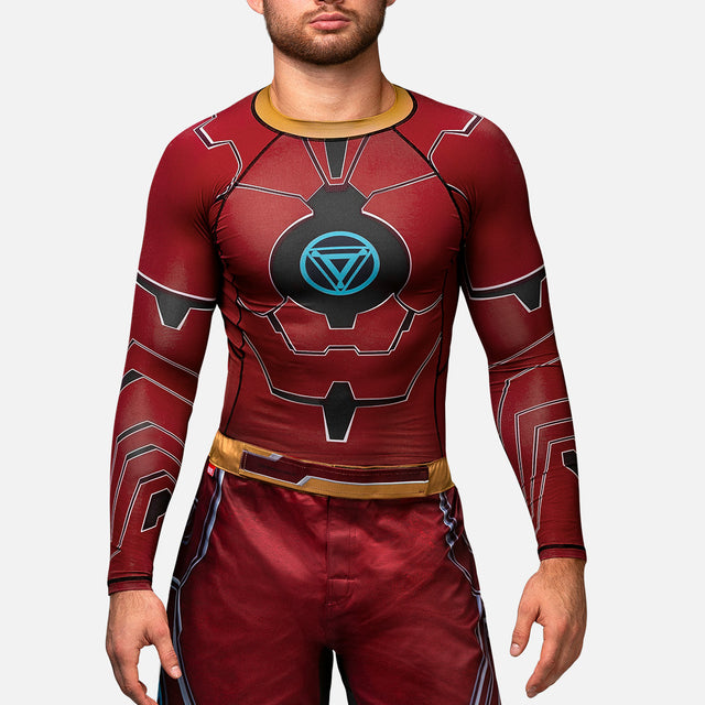 Marvel Rashguard Long Sleeves Iron Man – Red