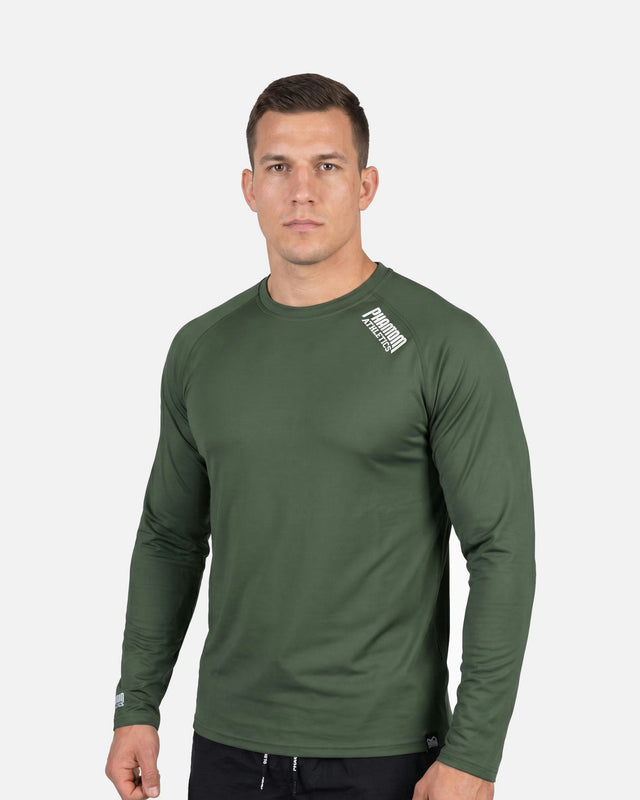 Phantom Athletics Training T-Shirt Tactic Long Sleeves – Green