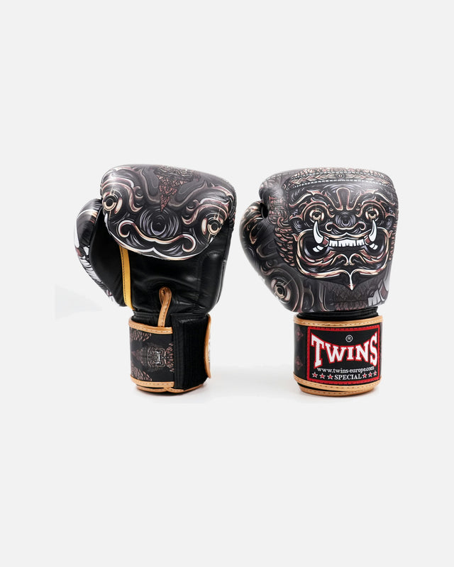 Twins Boxing gloves FBGVL4 Yaktai – Black