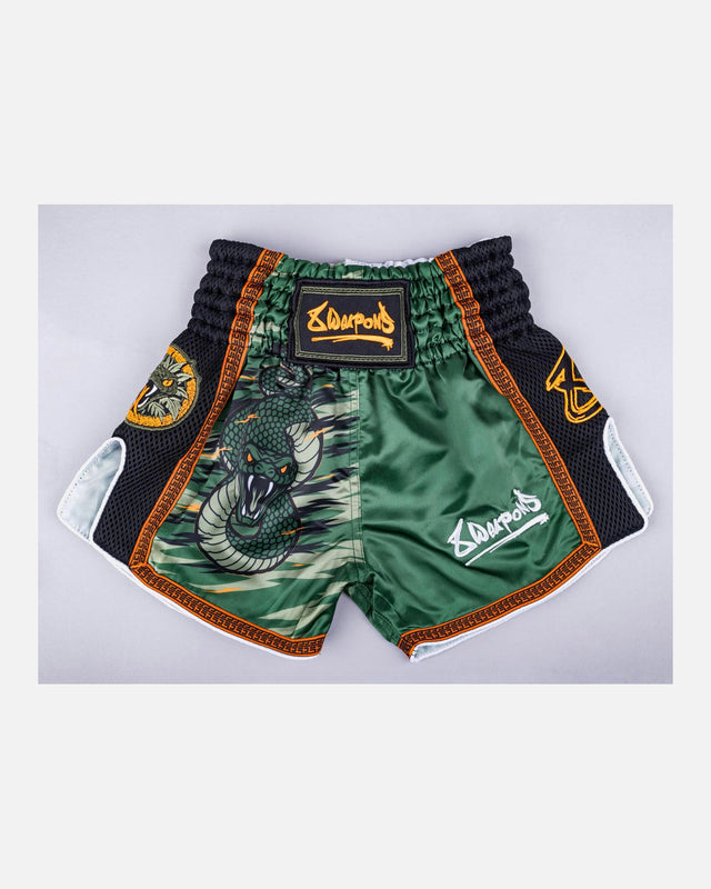 8 WEAPONS Muay Thai Shorts Beastial Viper – Khaki