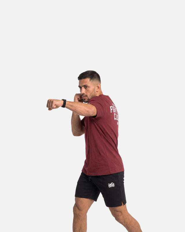 Phantom Athletics T-Shirt FIGHTING CLUB Oversize Heavy – Burgundy Red