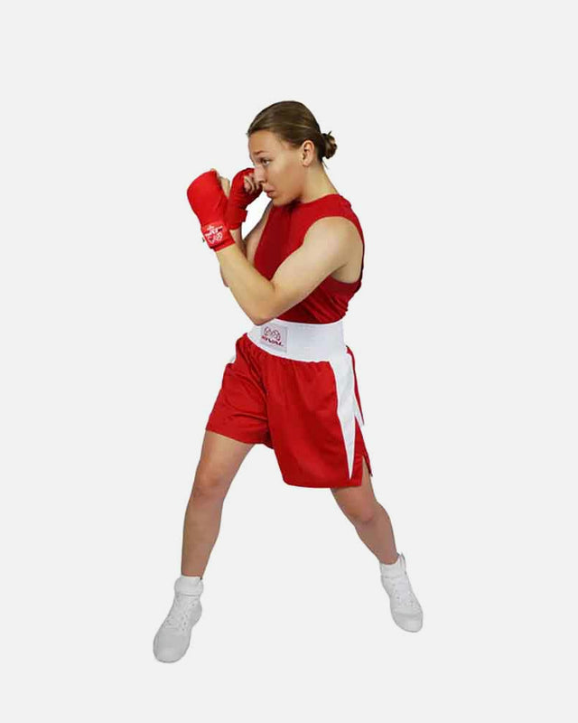 Boxerské trenky Rival Competition – Červené