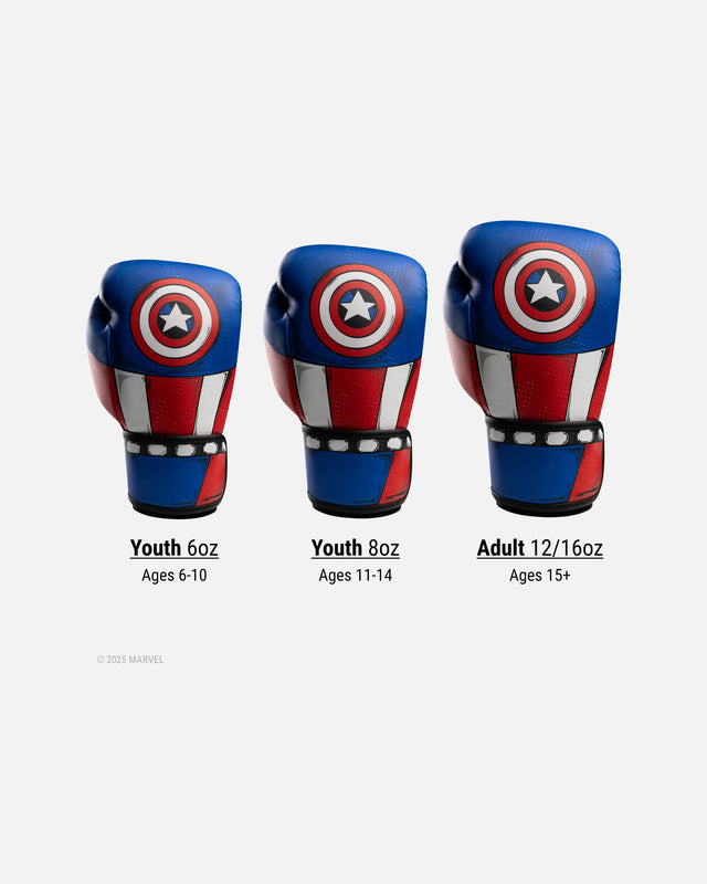 Hayabusa Boxing gloves Captain America – Red/White/Blue