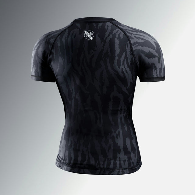 Hayabusa Rashguard Apex Vantage Korta Ärmar Dam - Svart