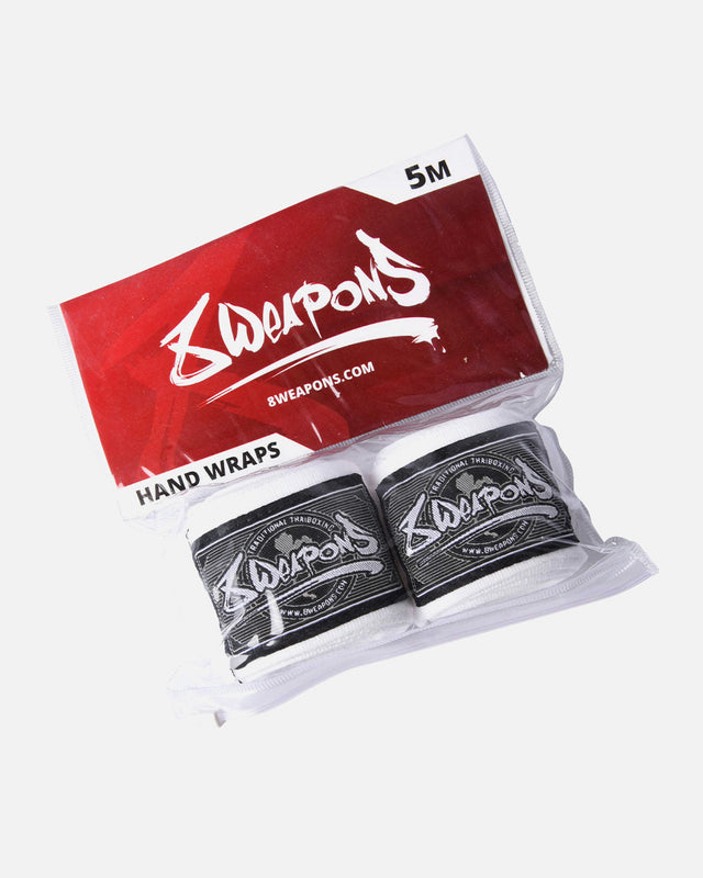 8 WEAPONS Hand wraps – White