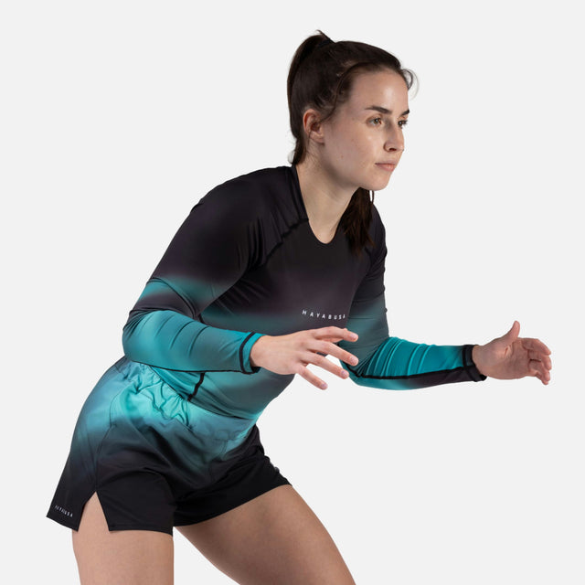 Hayabusa MMA Shorts Apex Nova Lightweight Dames - Petrol