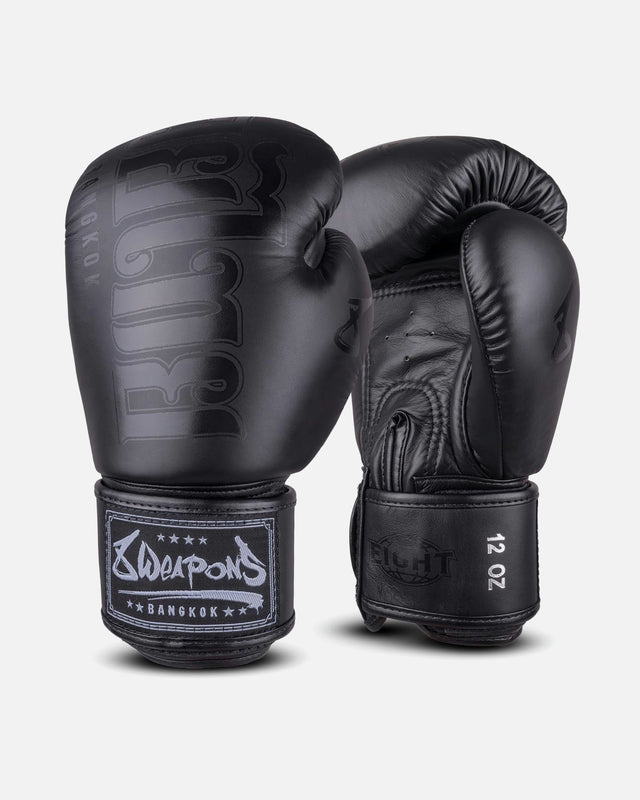 8 WEAPONS Boxing gloves Bangkok – Black