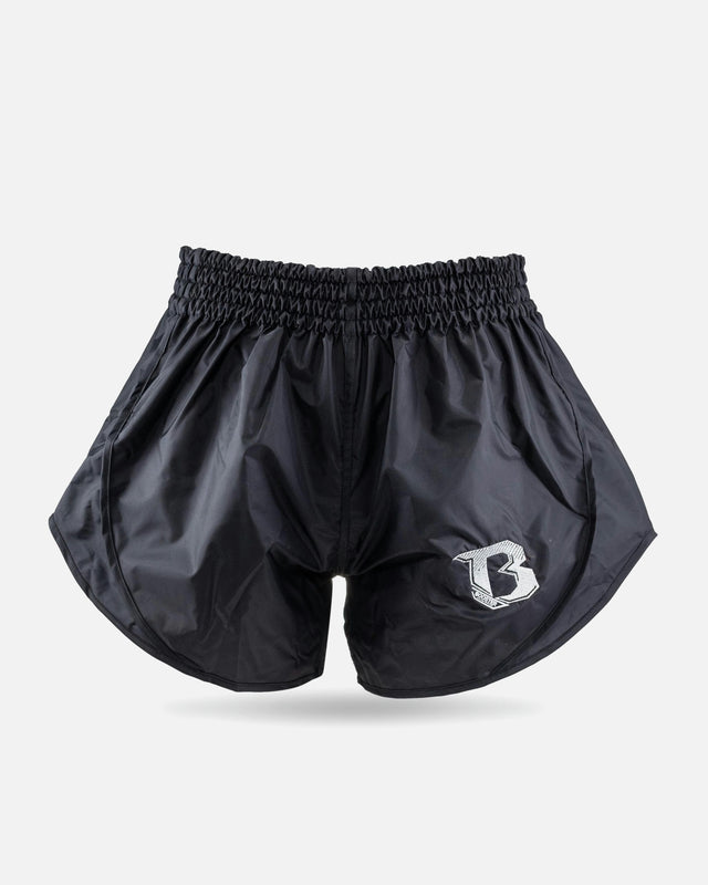 Calções de Muay Thai Booster Retro Hybrid – Preto
