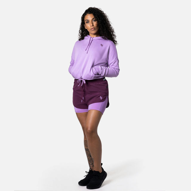 Hayabusa Women's Training Shorts – Wine