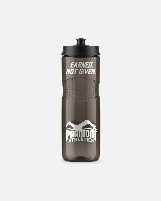 Phantom Athletics Water Bottle Earned Not Given – Grey