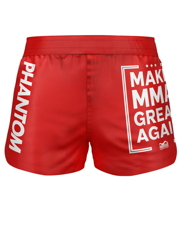 Phantom Athletics MMA-shorts Fusion-R Make MMA Great Again – Röd