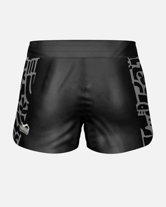 Phantom Athletics MMA Shorts Fusion-R Groundgame – Black/Grey