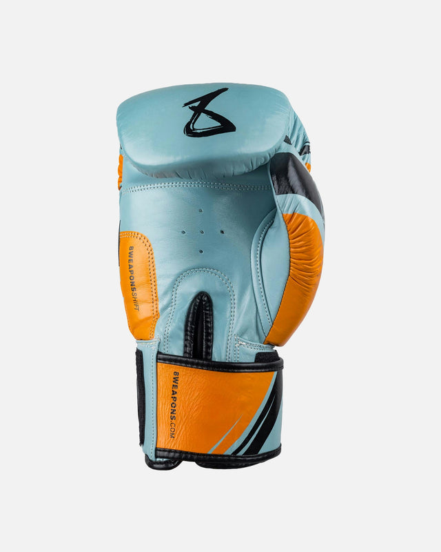 8 WEAPONS Boxing gloves Shift – Ice Grey/Orange
