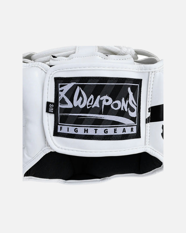 8 WEAPONS Head guard Unlimited 2.0 – White/Black