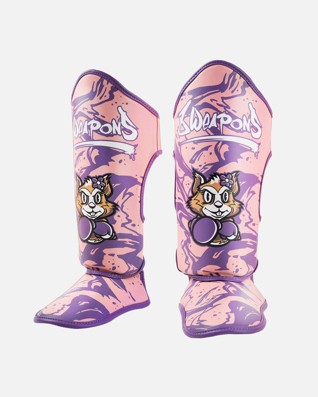 8 WEAPONS Shin guards Jenny – Pink