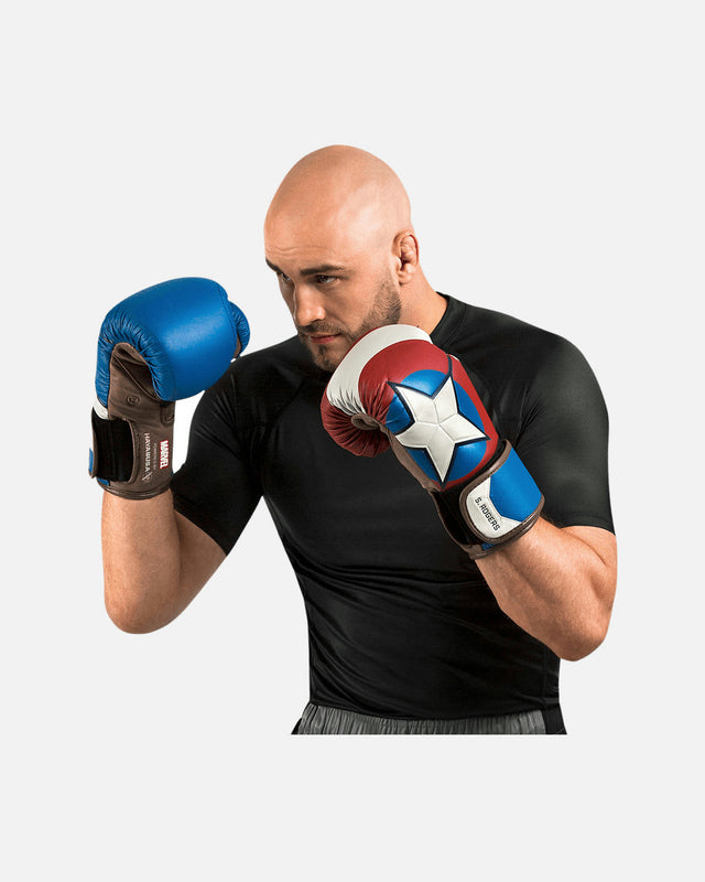 Hayabusa x Marvel Boxing gloves Captain America – Red/White/Blue