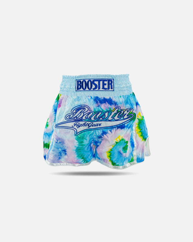 Booster Muay Thai Shorts TBT Swirl – Blue