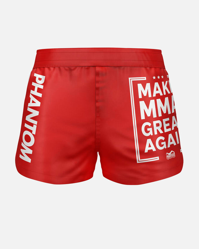 Phantom Athletics MMA Shorts Fusion-R Make MMA Great Again – Black