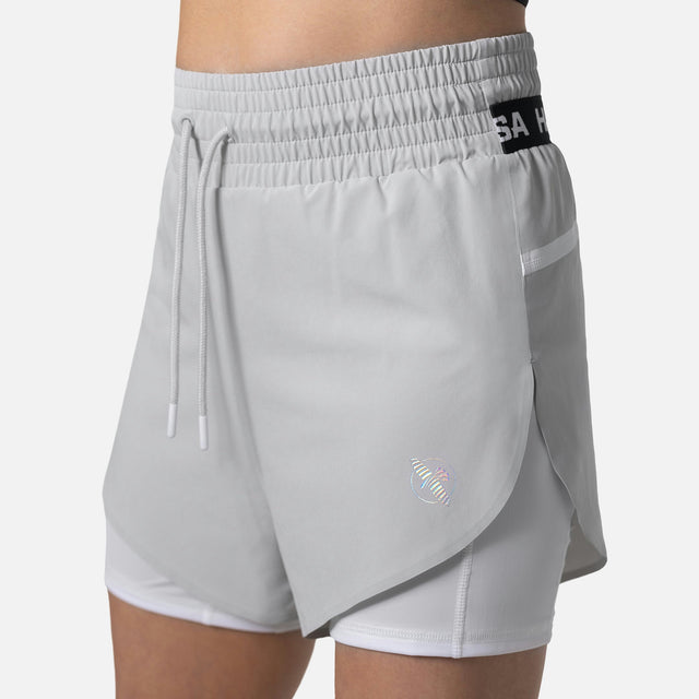 Hayabusa Women's Training Shorts – Grey