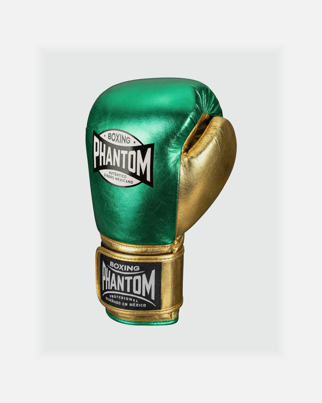 Phantom Athletics Boxhandschuhe Mexico – Grün/Gold
