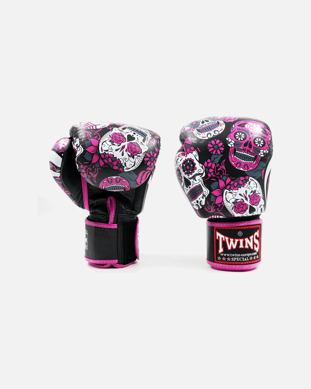 Twins Boxing gloves FBGVL4 Skull – Pink
