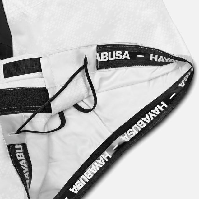 Hayabusa MMA Shorts Hexagon – White