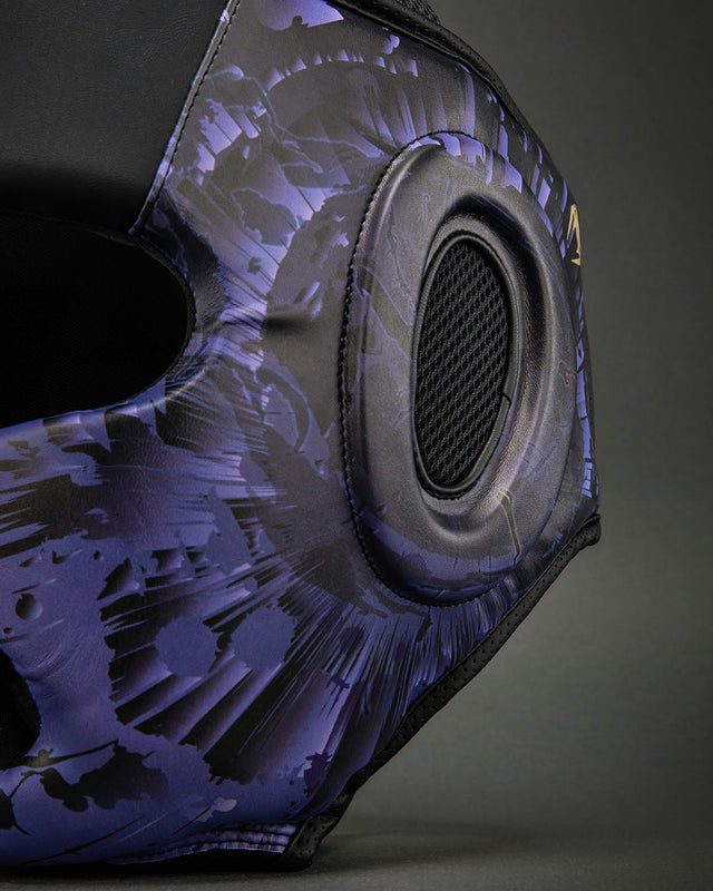 Capacete de boxe Venum x Jujutsu Kaisen Gojo – Roxo