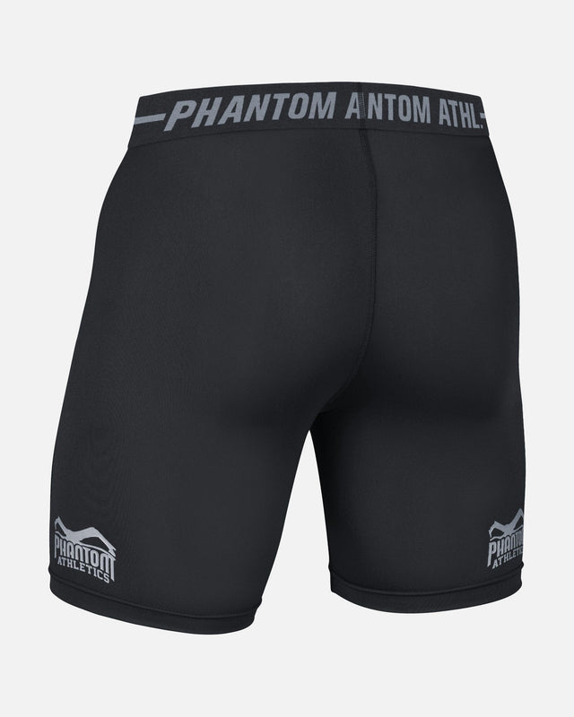 Phantom Athletics Compressie Shorts Vector Met Kruisbeschermer - Zwart