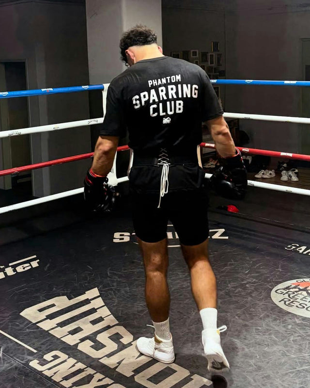 T-shirt Phantom Athletics Sparring Club Oversize Heavy – Noir