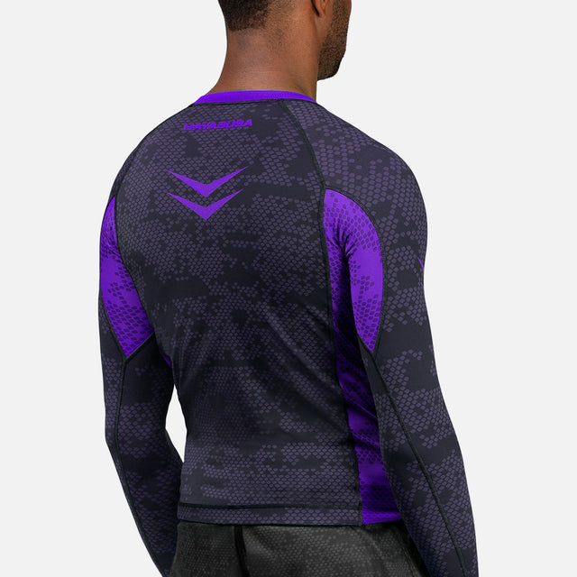 Hayabusa Rashguard Ranked Long Sleeves – Purple