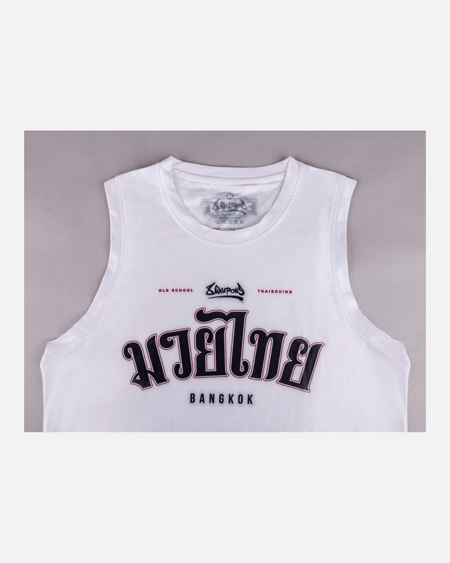 8 WEAPONS Tank Top Bangkok – White/Black