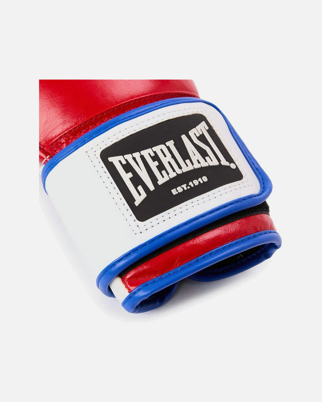 Luvas de boxe Everlast Powerlock OG – Vermelho/Branco