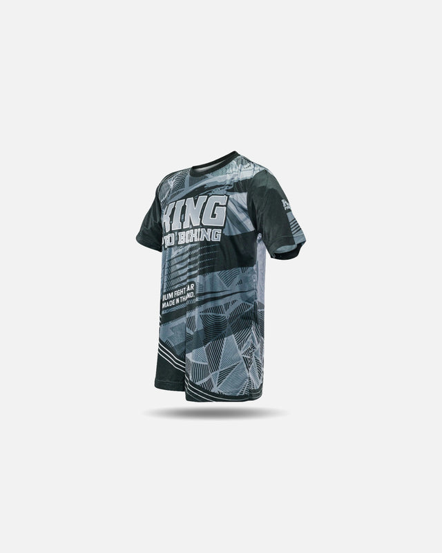 King Pro Boxing T-Shirt Flag Tee – Black