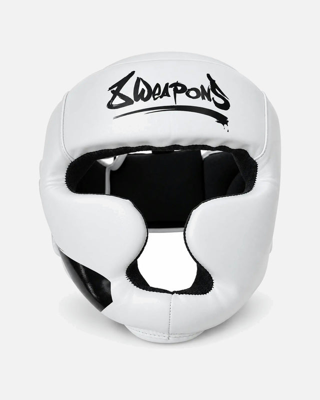 8 WEAPONS Head guard Unlimited 2.0 – White/Black