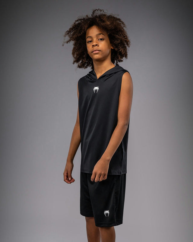 Venum Hoodie Elite Mouwloos Kinderen - Zwart