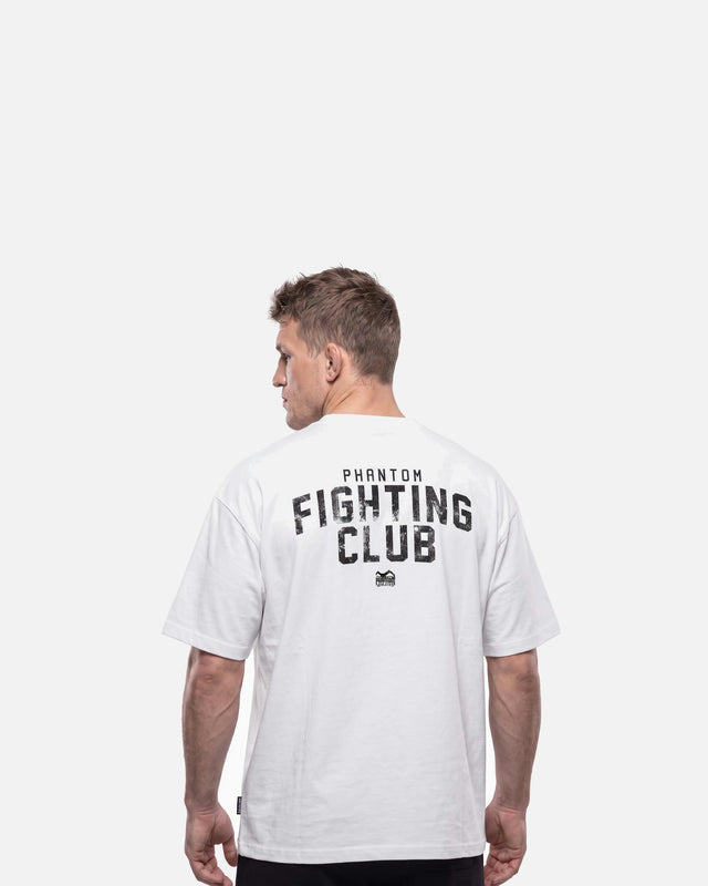 Phantom Athletics T-Shirt FIGHTING CLUB Oversize Heavy – White