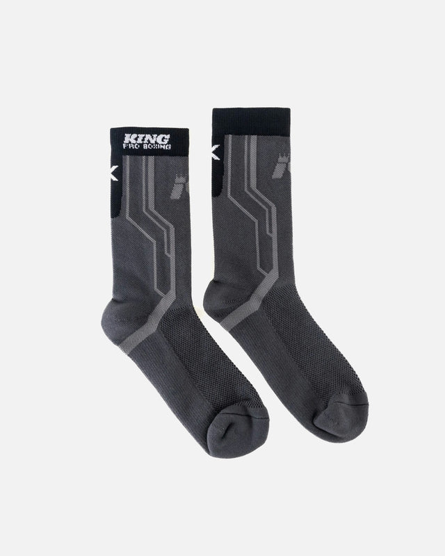 King Pro Boxing Socks Apex Pro – Black