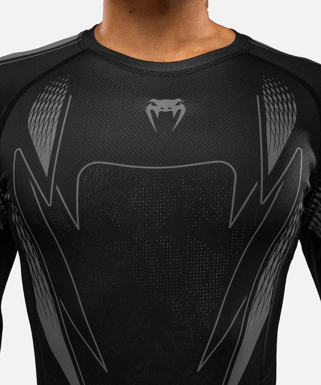 Venum Rashguard Amazonia Reborn Lange Mouwen - Zwart/Grijs