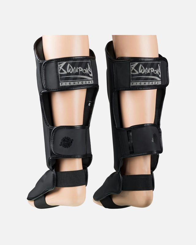 8 WEAPONS Shin guards Unlimited 2.0 – Black