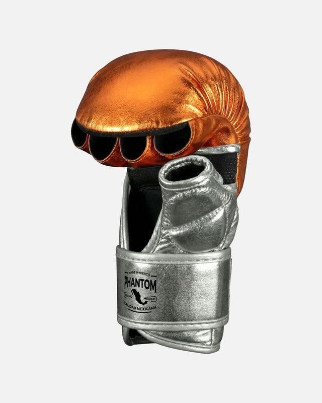 Phantom Athletics MMA Gloves Mexico – Orange/Silver