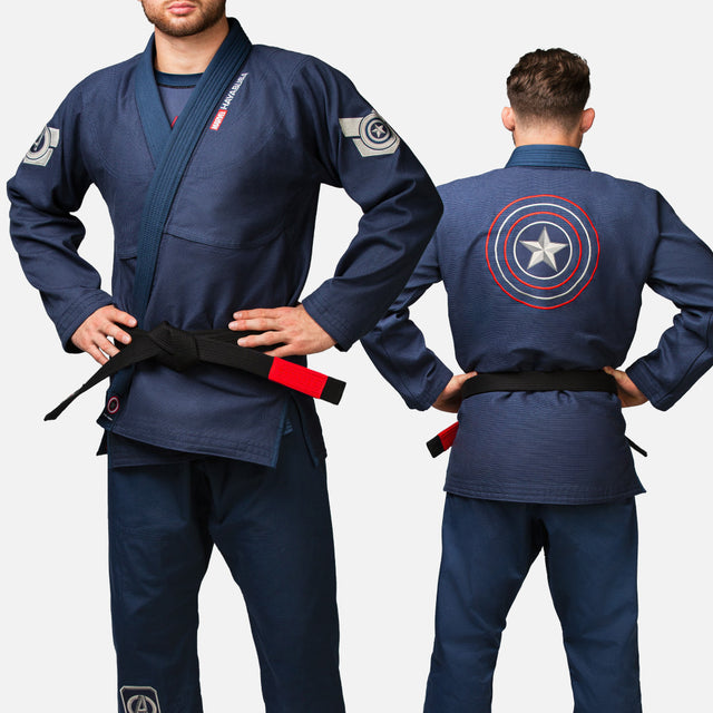 Marvel BJJ Gi Captain America – Blue