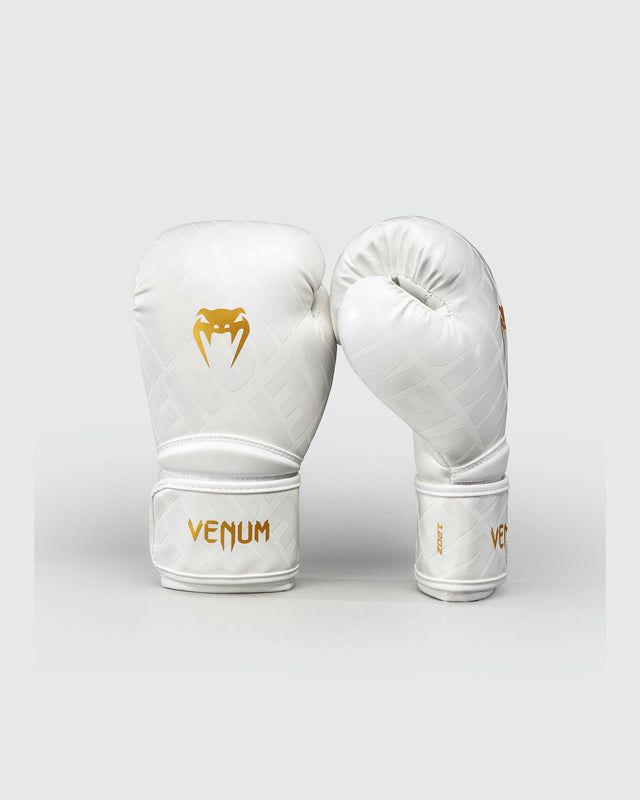 Venum Bokshandschoenen Contender 1.5 XT 3D - Wit/Goud (VENUM-06042-717)