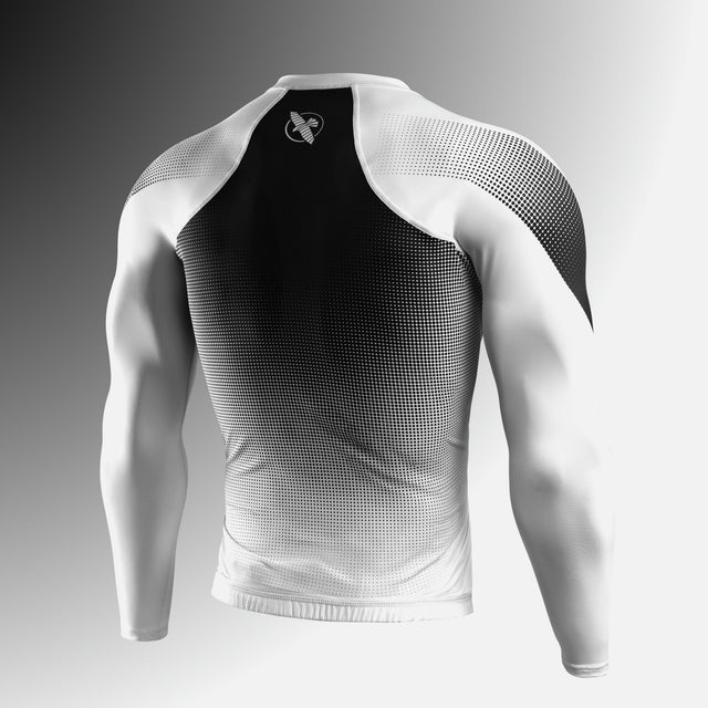 Hayabusa Rashguard Pro Ranked Long Sleeve – White