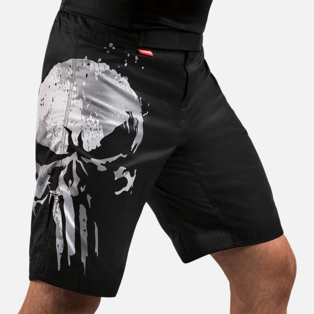 Marvel MMA Shorts The Punisher – Black